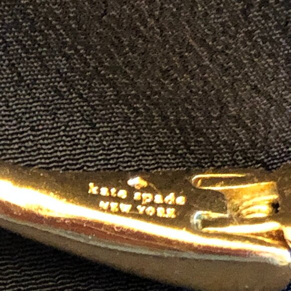 AUTHENTIC Kate Spade Gold Tone Bracelet With Sparkling Crytals. - Picture 8 of 8